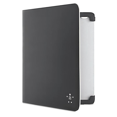 Belkin® Smooth Bi-Fold Folio For iPad® 2/3, Black
