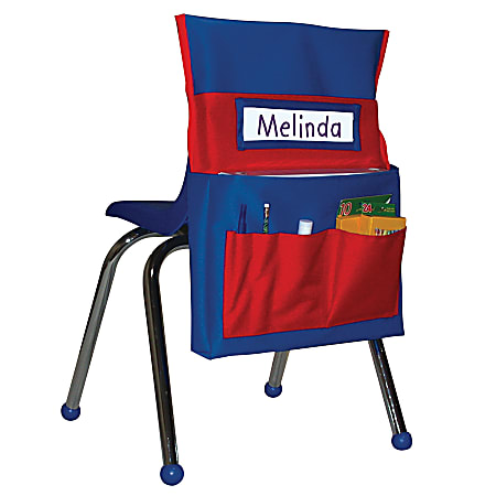 Carson-Dellosa Chairback Buddy, Blue/Red