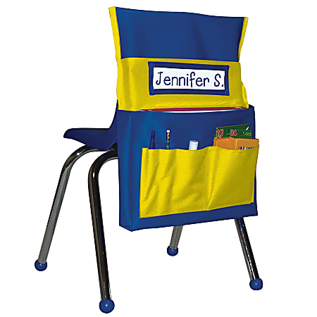 Carson-Dellosa Chairback Buddy, Blue/Yellow