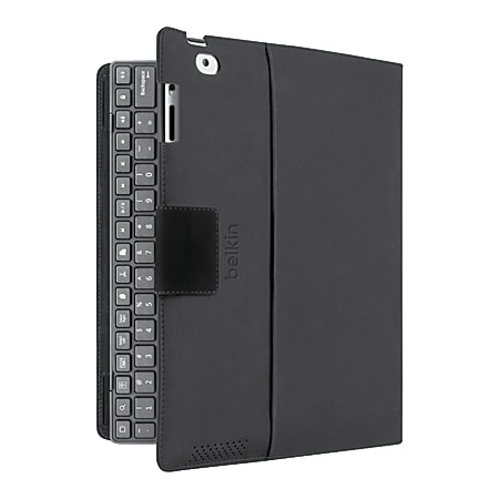 Belkin® YourType Folio With Removable Keyboard For iPad 2/3, Black