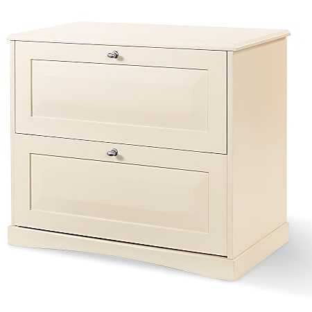 Office Depot® Brand Sandy Lane Lateral File Cabinet, 30"H x 35 7/16"W x 18 7/10"D, Cream