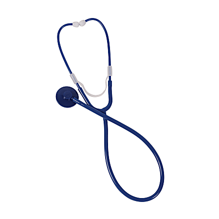 MABIS Dispos A Scope Single Patient Stethoscope Blue - Office Depot