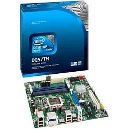 Intel Executive DQ57TM Desktop Motherboard - Intel Q57 Express Chipset - Socket H LGA-1156