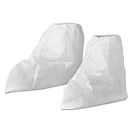 Kimberly-Clark® KleenGuard® A20 Breathable Particle Protection Foot Covers, One Size, White, Case Of 300 Covers