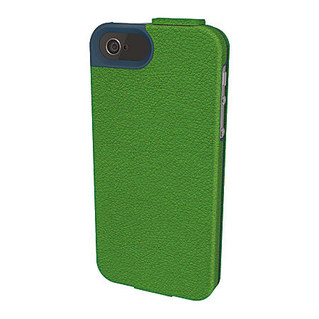 Kensington® Portafolio™ Flip Wallet For Apple® iPhone® 5, Green/Blue
