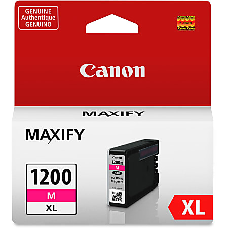 Canon® PGI-1200XL High-Yield Magenta Ink Tank, 9197B001