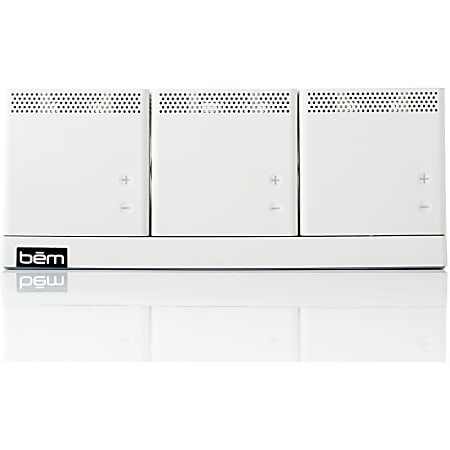 Bem 3.0 Speaker System - 6 W RMS - Battery Rechargeable - Wireless Speaker(s) - White