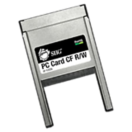 SIIG JJ-PC0112-S1 CompactFlash (CF) Card to PC Card Adapter