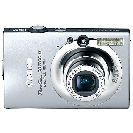Canon PowerShot ELPH SD1100 IS 8.0-Megapixel Digital Camera, Silver