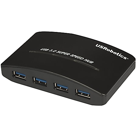 U.S. Robotics 8400 4-port USB Hub - USB - External - 4 USB Port(s) - 4 USB 3.0 Port(s)
