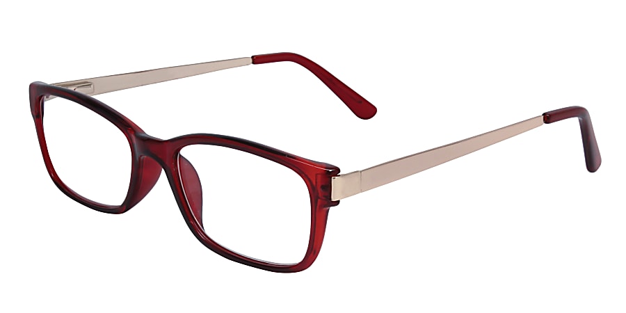 ICU Eyewear Wink Redlands Women's Reading Glasses, Red, +1.5
