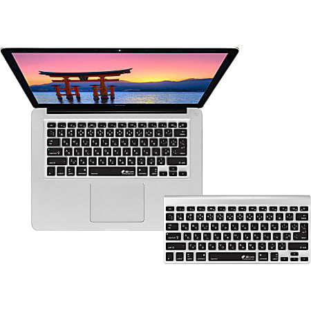 KB Covers Japanese Keyboard Cover for MacBook/Air 13/Pro (2008+)/Retina & Wireless
