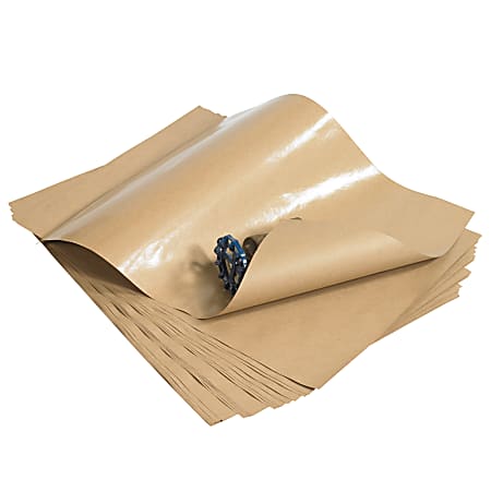 Office Depot® Brand Poly-Coated Kraft Paper, Sheets, 24" x 36", Kraft, Case Of 410