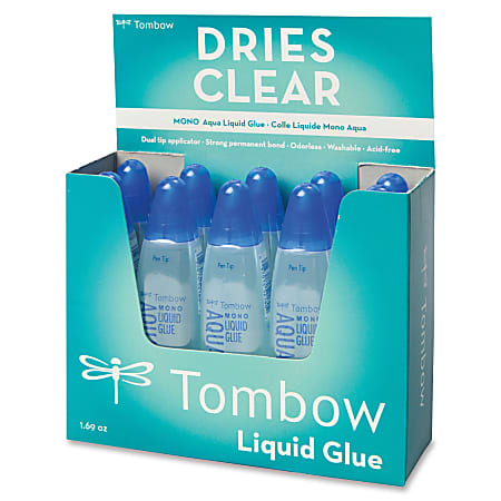 MONO Aqua Liquid Glue, 1.69 oz, Dries Clear