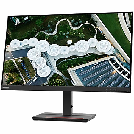 Lenovo ThinkVision S24e-20 24" Class Full HD LCD Monitor - 16:9 - Raven Black - 23.8" Viewable - Vertical Alignment (VA) - WLED Backlight - 1920 x 1080 - 16.7 Million Colors - FreeSync - 250 Nit Typical - 4 ms Extreme Mode - 60 Hz Refresh Rate