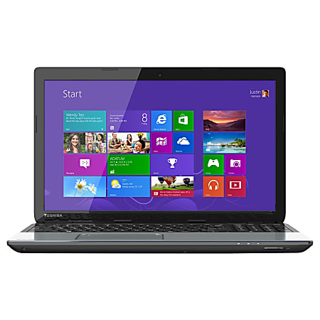 Toshiba Satellite S55-B5268 15.6" LCD Notebook - Intel Core i7 i7-4510U Dual-core (2 Core) 2 GHz - 12 GB DDR3 SDRAM - 1 TB HDD - Windows 8.1 - 1366 x 768 - TruBrite - Satin Gold