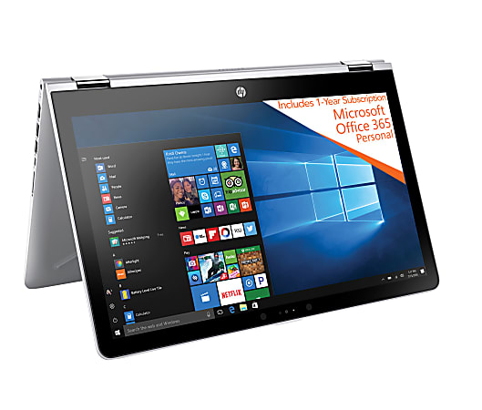 HP Pavilion x360 15 br052od Convertible Laptop 15.6 Touch Screen