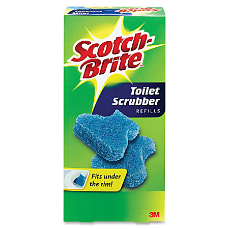 Scotch-Brite™ Toilet Bowl Scrubbers Refills, Pack Of 6