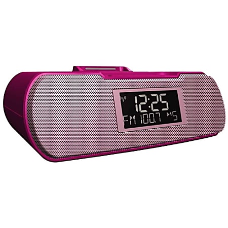 Sangean RCR-10 Desktop Clock Radio, Pink