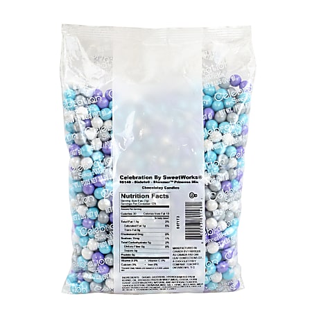 SweetWorks Princess Shimmer Sixlets, 2 Lb Bag