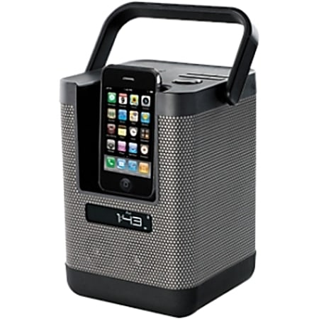 Memorex PartyCube Mi7706p 2.0 Speaker System - 10 W RMS - Black