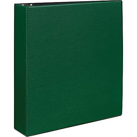Avery® Durable 3-Ring Binder With EZ-Turn™ Rings, 2" D-Rings, 45% Recycled, Green