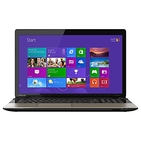 Toshiba Satellite L75-B7240 17.3" LCD Notebook - Intel Core i5 i5-4210U Dual-core (2 Core) 1.70 GHz - 8 GB DDR3L SDRAM - 1 TB HDD - Windows 8.1 - 1600 x 900 - TruBrite - Satin Gold