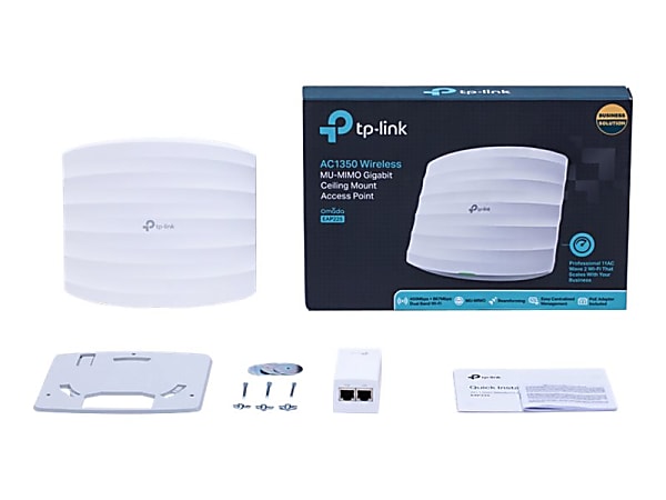TP LINK Omada EAP225 V3 Wireless Access Point - Office Depot