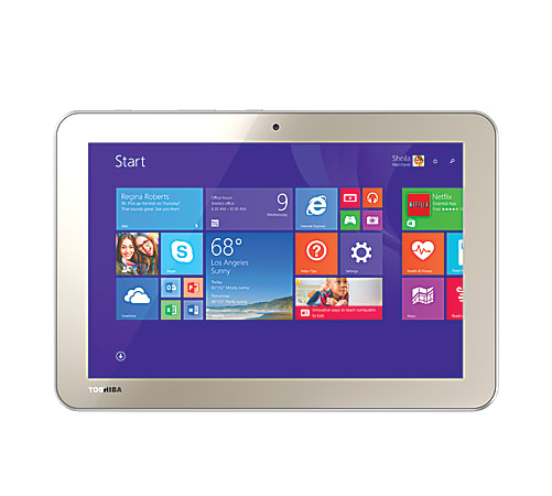 Toshiba Encore™ 2 Tablet, 10.1" Screen, 32GB Memory, 32GB Storage, Windows® 8.1