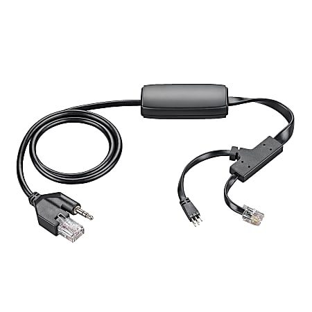 Plantronics® Savi™ APP-51 Electronic Hookswitch Cable For Polycom Phone Systems