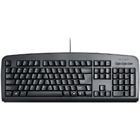 Kensington® Comfort Type USB Keyboard, Black