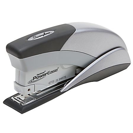 Swingline® Optima™ PowerEase™ Stapler, Silver