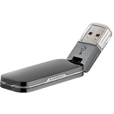 Plantronics D100 - DECT Adapter for Desktop Computer - USB - 300 ft Indoor Range - External