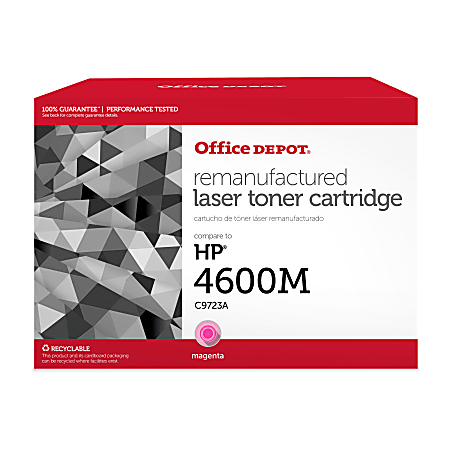 Office Depot® Remanufactured Magenta Toner Cartridge Replacement For HP 641A, C9723A, OD4600M
