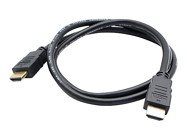 AddOn 6ft HDMI Cable - HDMI cable - HDMI male to HDMI male - 6 ft - black