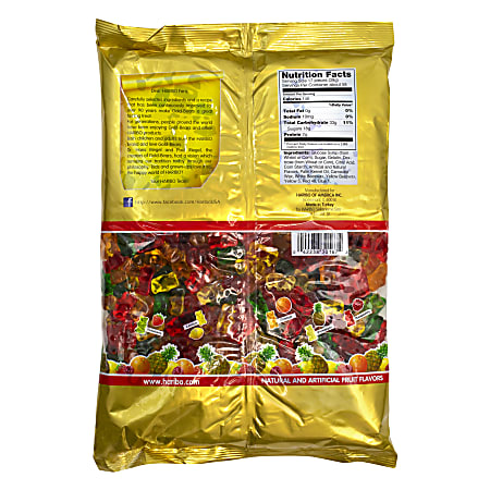 Haribo Gummies, Gold Bears, 5-Lb Bag