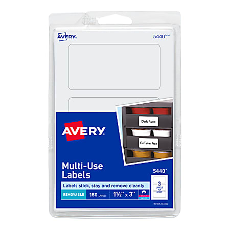 Multiple Purpose Labels Removable 16460 (AVERY) – C&I Office Supplies S.A.