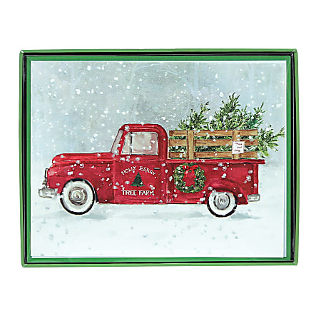 Graphique Holiday Cards, 4” x 6”, Christmas, Pack Of 15 Cards