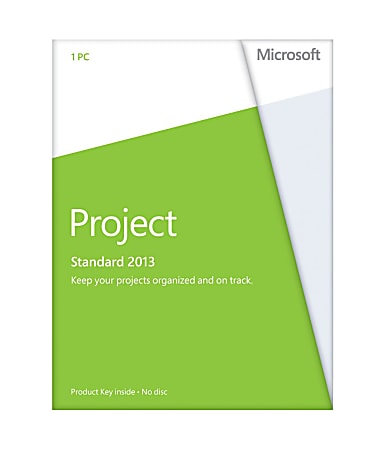 Microsoft® Office Project 2013, English Version, Product Key