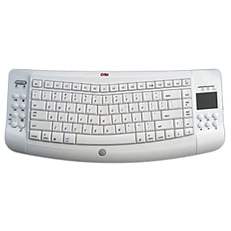 Ergoguys Wireless Ergonomic Keyboard Mac Touchpad White