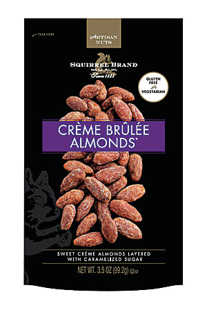 Squirrel Brand® Creme Brulee Almonds®, 3.5 Oz