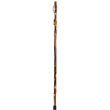 Brazos Walking Sticks™ Safari Hickory Walking Stick With Ebony Handle, 55"