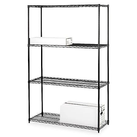Lorell Industrial Adjustable Wire Shelving Starter Unit, Sold as 1 Each Lorell Industrial Adjustable Wire Shelving Starter Unit, Sold as 1 Each
