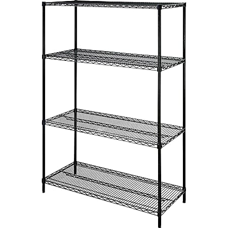 Lorell Industrial Adjustable Wire Shelving Starter Unit, Sold as 1 Each Lorell Industrial Adjustable Wire Shelving Starter Unit, Sold as 1 Each