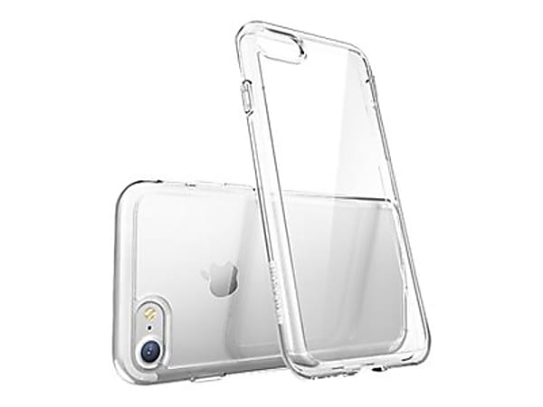i-Blason Halo Scratch Resistant Hybrid - Protective case back cover for cell phone - thermoplastic polyurethane (TPU) - clear - for Apple iPhone 7, 8