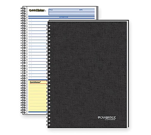 Business notebook top