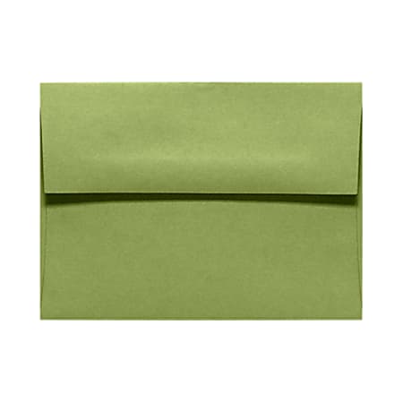 LUX Invitation Envelopes, A6, Gummed Seal, Avocado Green, Pack Of 1,000