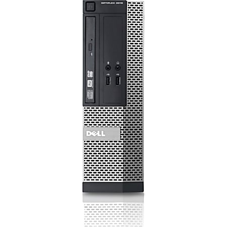 Dell OptiPlex 3020 Desktop Computer - Intel Core i5 i5-4570 3.20 GHz - Small Form Factor - Black, Silver