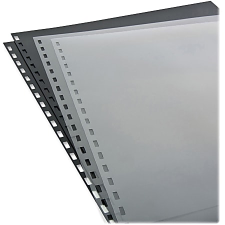 GBC ZipBind Pre Punched Cover Sets 8.5 x 11 Pack Of 10 Sets - Office Depot