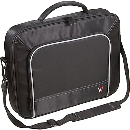 V7 Professional CCP2-9N Carrying Case for 17" Notebook - Black, Gray